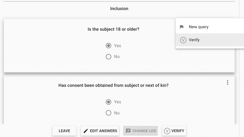 How to verify an answer