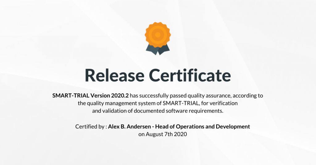 Release Certificate